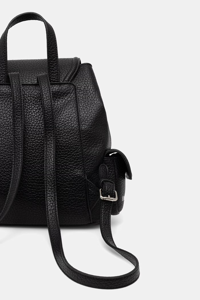 Accesorii ERMANNO Firenze rucsac de oraș pentru femei, cu imitație de piele 12402104 negru