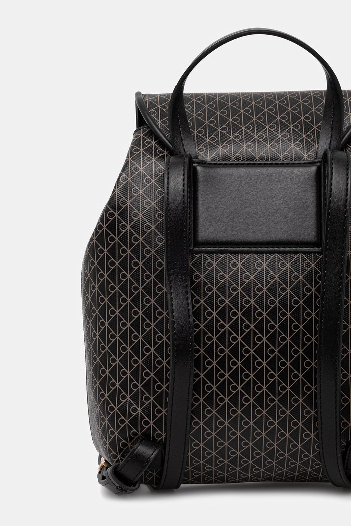 Dodatki Calvin Klein nahrbtnik ženski iz umetnega usnja LV04F3507G črna