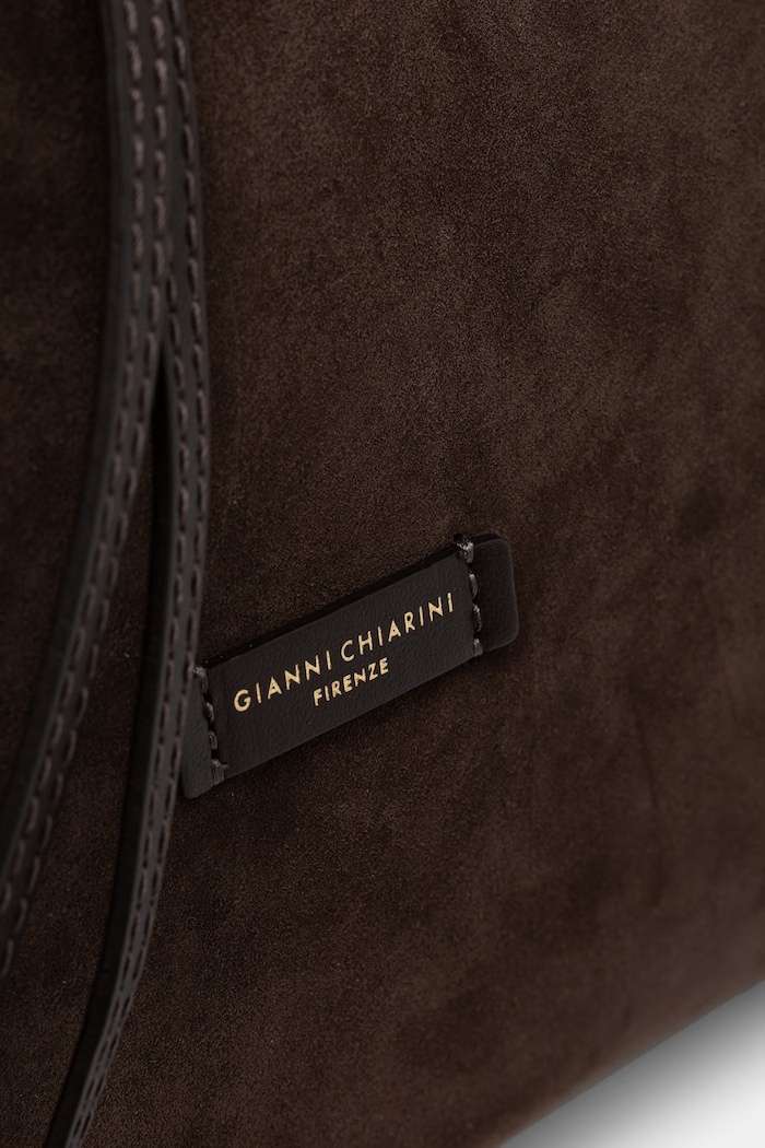 Gianni Chiarini ruksak za žene od brušene kože VIOLETTE smeđa ZN.12237.CM.PL