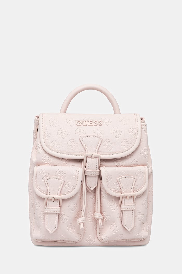 Ruksak Guess LITZY imitácia kože ružová V6GZ05.W2120