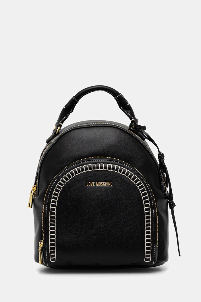 Batoh Love Moschino nášivka černá JC4094PP1OLI0000