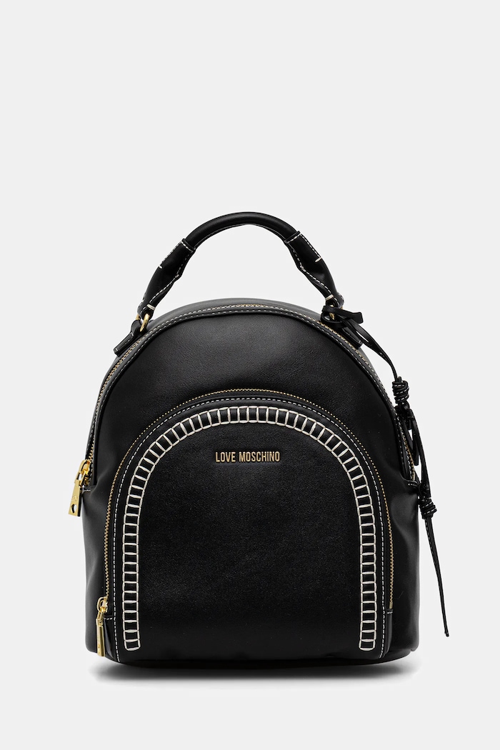 Batoh Love Moschino nášivka černá JC4094PP1OLI0000