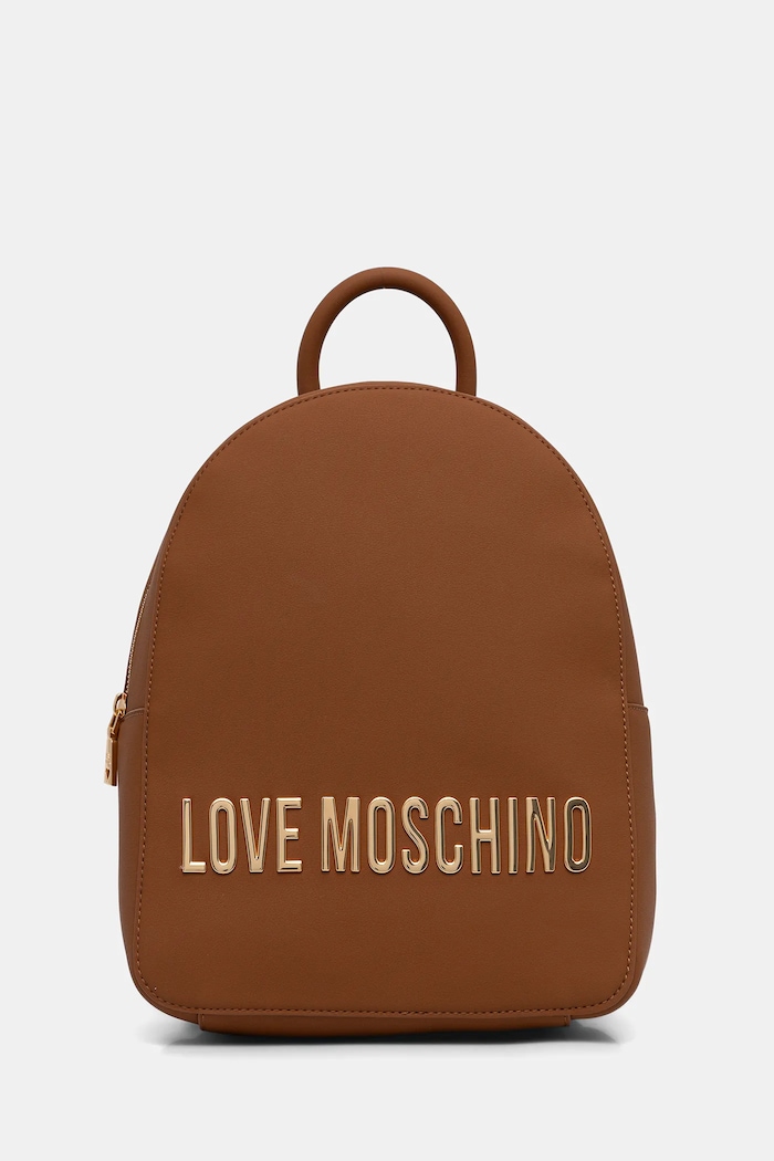 Batoh Love Moschino elegantní hnědá JC4193PP1OKD0200
