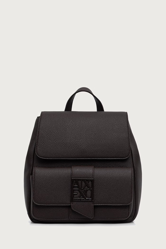 Armani Exchange městský batoh dámský z imitace kůže hnědá XW002591.AF11902