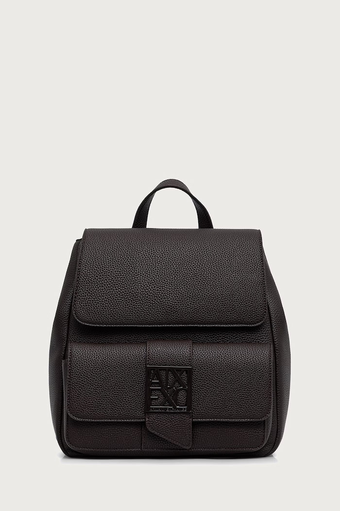 Armani Exchange městský batoh dámský z imitace kůže hnědá XW002591.AF11902