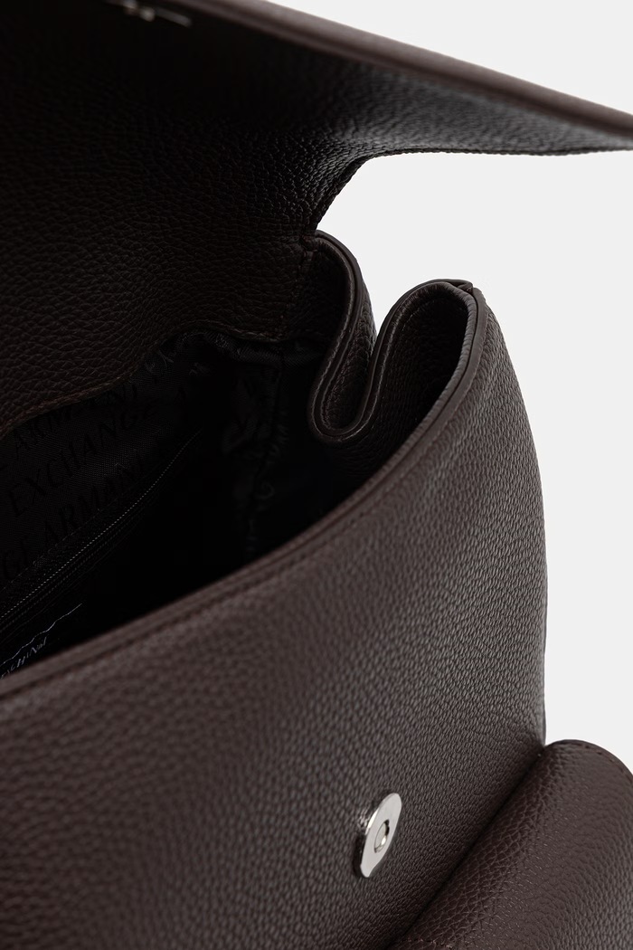 Armani Exchange mestský ruksak dámsky z imitácie kože XW002591.AF11902 hnedá