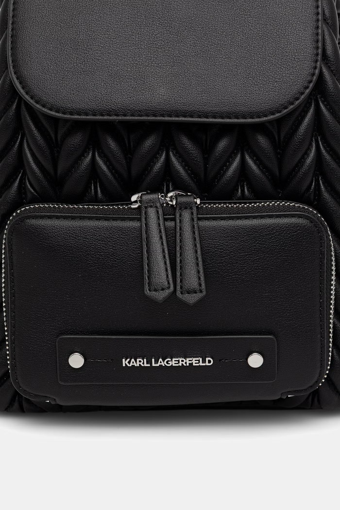 Karl Lagerfeld batoh dámský z imitace kůže K/WEAVE černá B2W30034