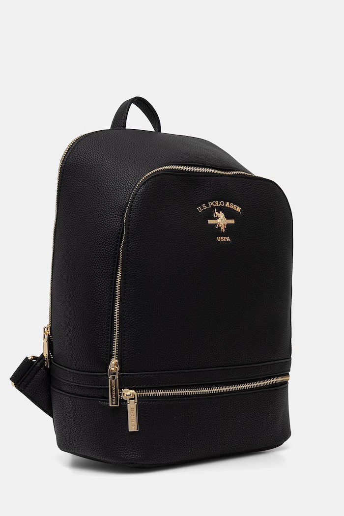 U.S. Polo Assn. ženski nahrbtnik iz umetnega usnja STANFORD BEUSS9074WVP črna SS26