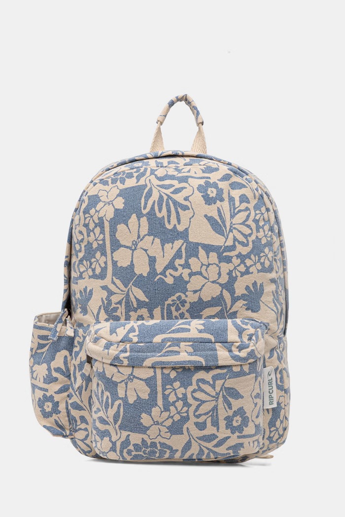 Rip Curl rucsac pentru femei, din bumbac MIXED CANVAS albastru 03OWBA