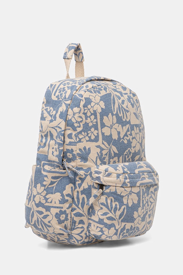 Rip Curl rucsac pentru femei, din bumbac MIXED CANVAS 03OWBA albastru SS26