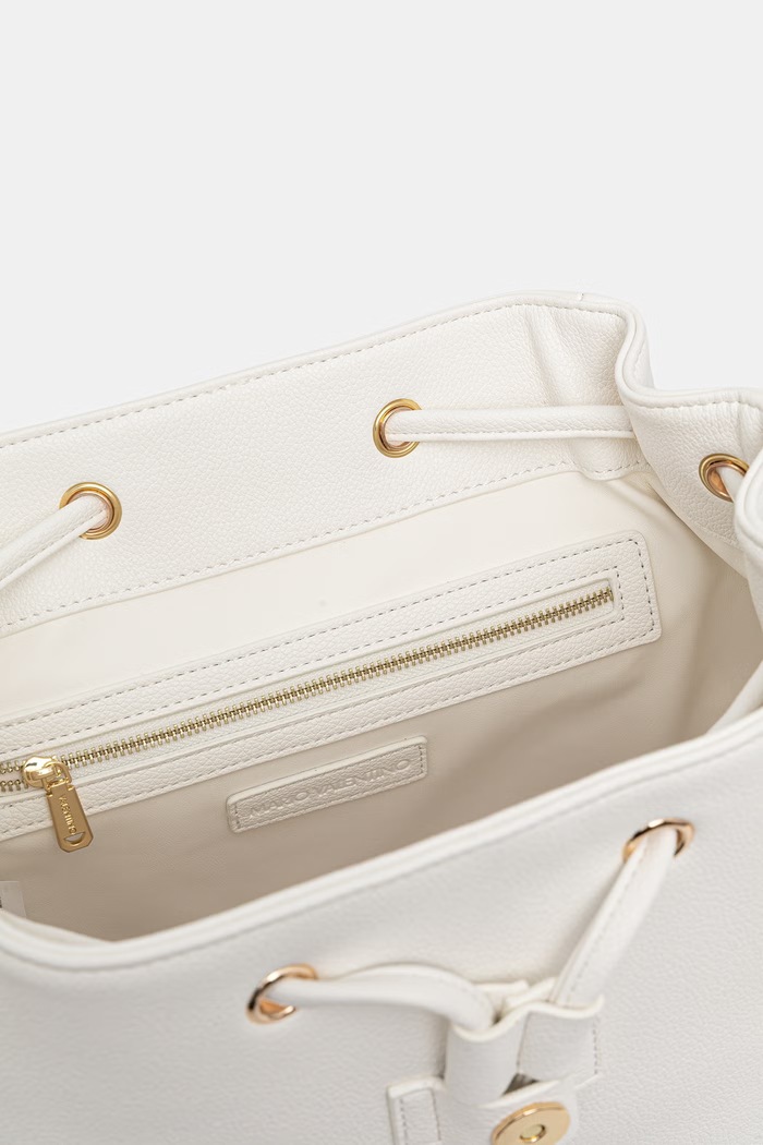 Valentino Bags σακίδιο πόλης γυναικείο από απομίμηση δέρματος RYTA RE VBS9UI20 λευκό