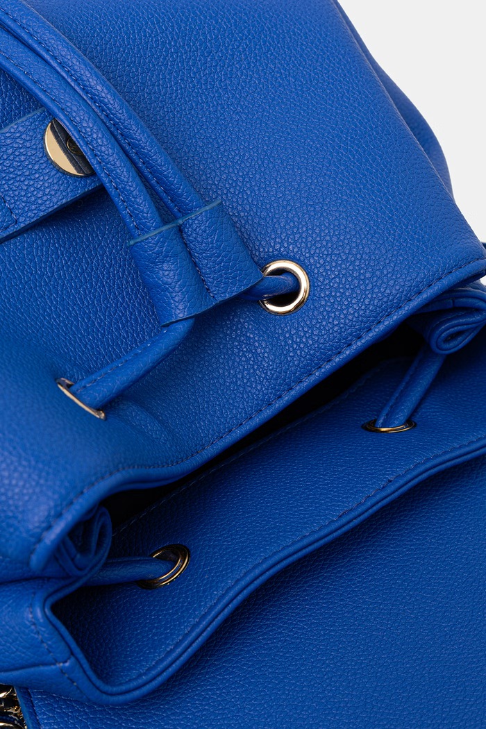 Valentino Bags Σακίδιο πόλης γυναικείο από απομίμηση δέρματος RYTA RE VBS9UI20 μπλε