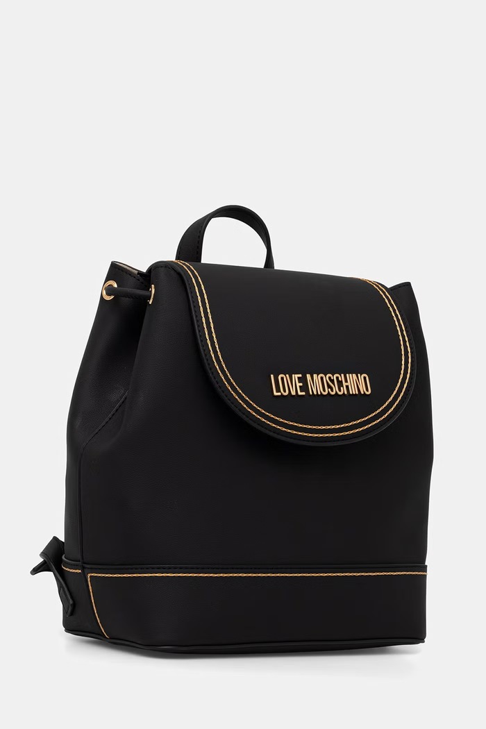 Dámsky ruksak z imitácie kože Love Moschino JC4257PP0OKF0000 čierna SS26