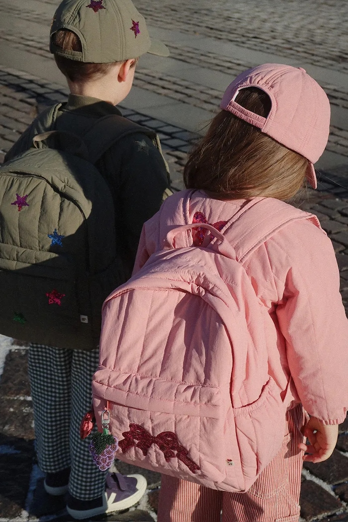 Otroški nahrbtnik Konges Sløjd JUNO QUILTED SEQUIN BACKPACK MIDI KS104320.PreSpring