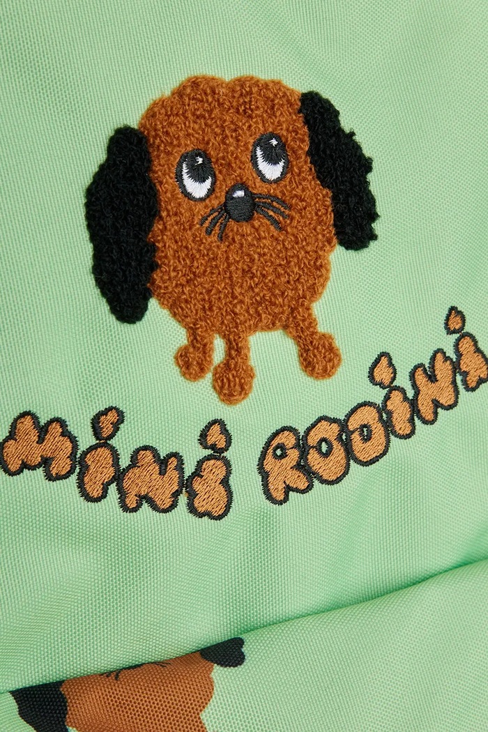 Mini Rodini plecak dziecięcy Doggies zielony 26160105