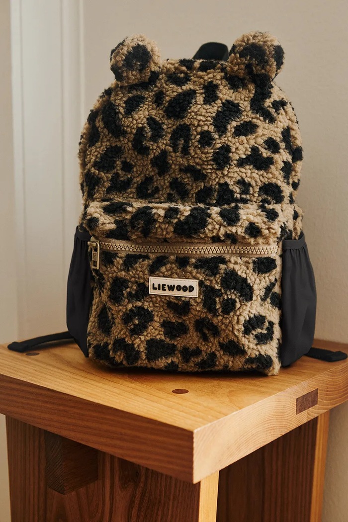 Liewood plecak dziecięcy Andreas Pile Bear Backpack nie mieści A4 beżowy LW20803