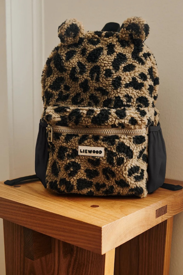 Liewood plecak dziecięcy Andreas Pile Bear Backpack nie mieści A4 beżowy LW20803
