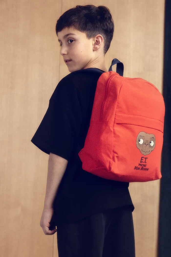 Mini Rodini gyerek hátizsák E.T. textil narancssárga 25860110