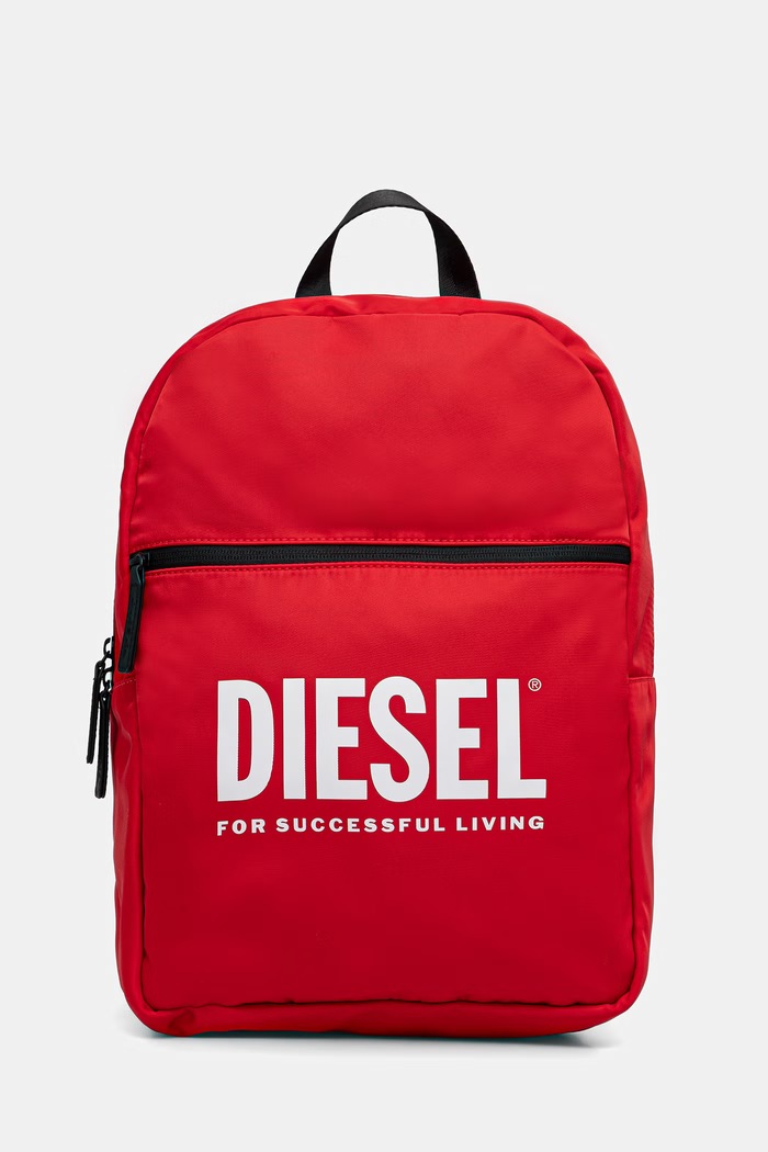 Detský ruksak Diesel WISDEL BAGS potlač červená J02749.KXBEW