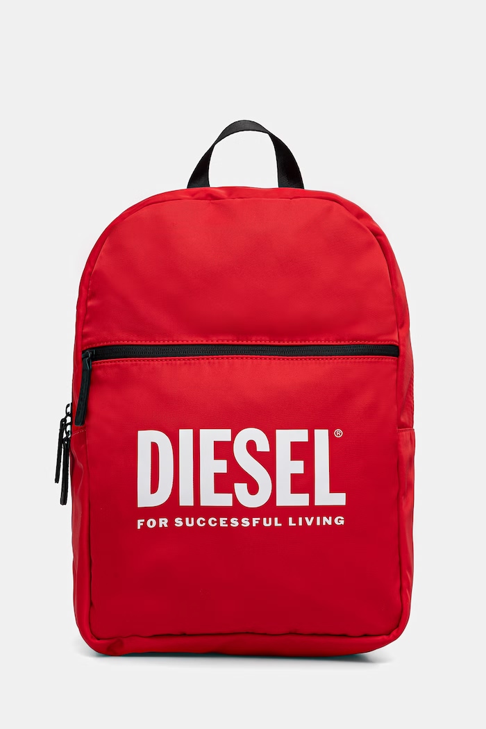 Detský ruksak Diesel WISDEL BAGS potlač červená J02749.KXBEW