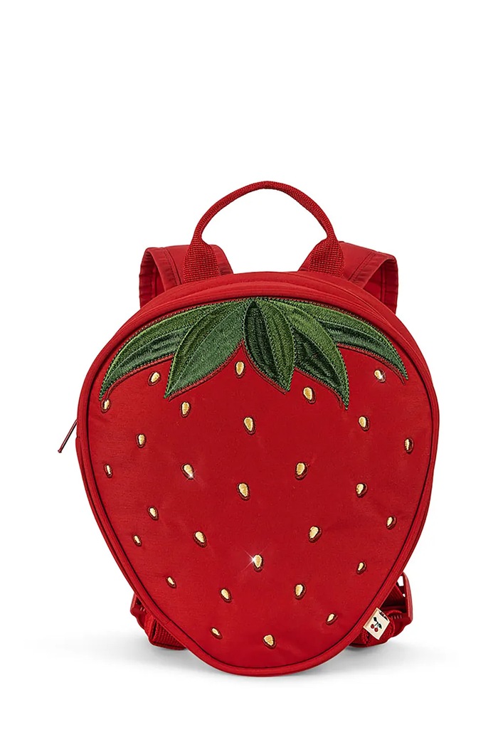 Παιδικό σακίδιο Konges Sløjd STRAWBERRY MINI BACKPACK KS104440.PPY2 κόκκινο SS26
