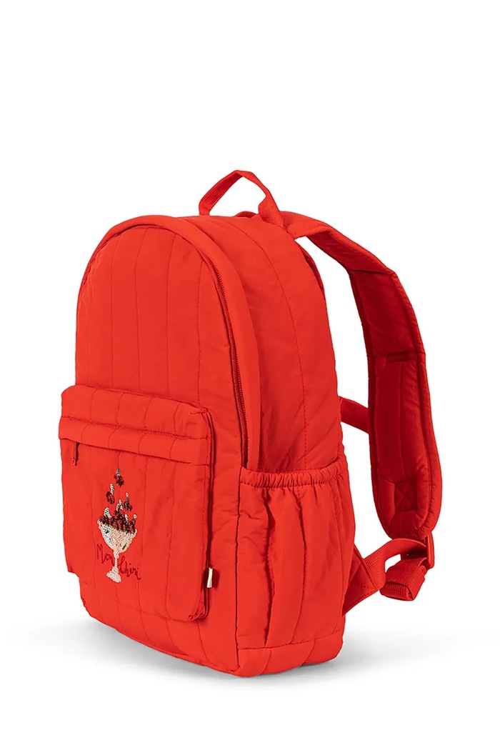 Dětský batoh Konges Sløjd JUNO SEQUIN BACKPACK KS104886.PPY2 červená SS26