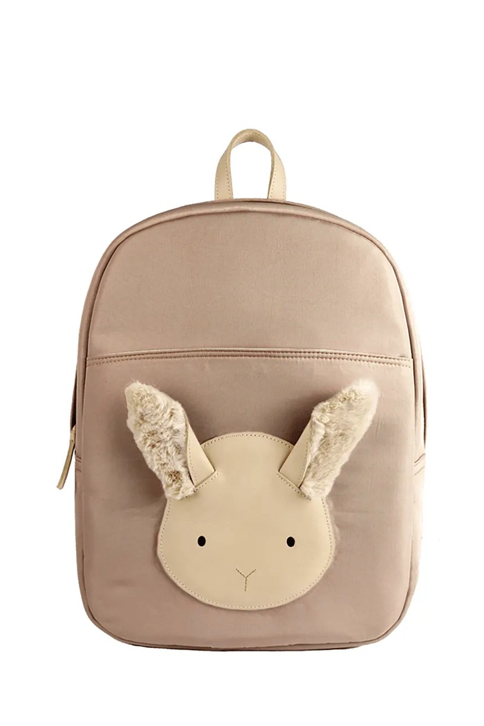 Detský ruksak Donsje Pibbe Schoolbag Fluffy Bunny 5521803 béžová SS26
