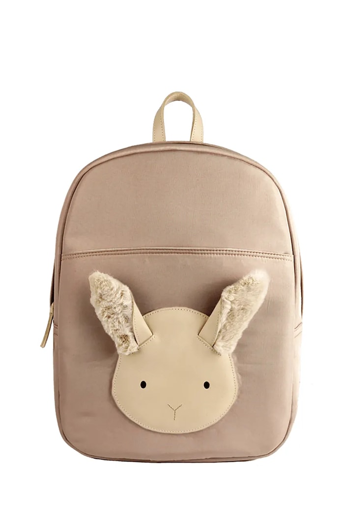 Detský ruksak Donsje Pibbe Schoolbag Fluffy Bunny 5521803 béžová SS26