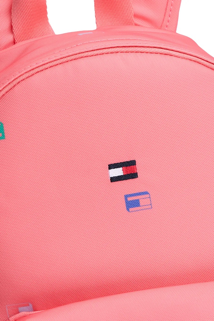 Chlapec Tommy Hilfiger školský ruksak detský KA0KA00035.PPY2 ružová