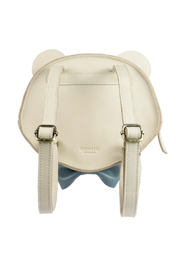 Deklice Donsje nahrbtnik otroški usnjeni Tendo Backpack Festive White Tiger 5519404 bež