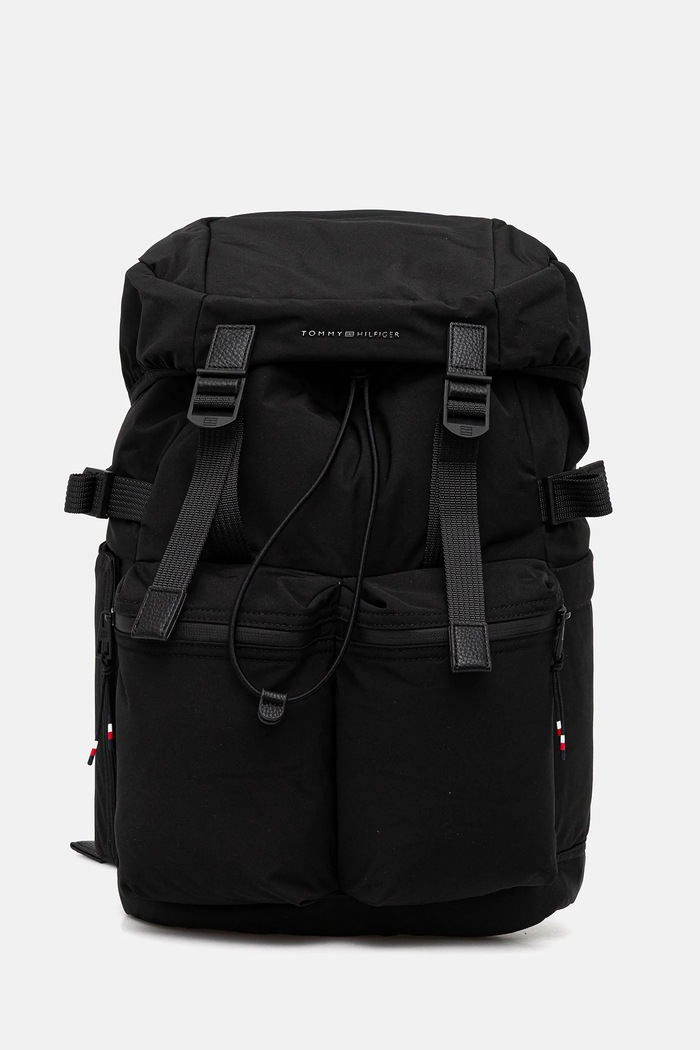 Ruksak Tommy Hilfiger textilný čierna AM0AM14038