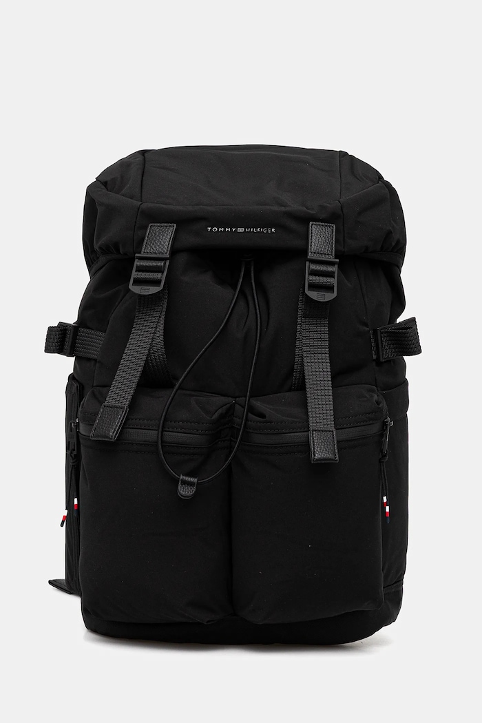Ruksak Tommy Hilfiger textilný čierna AM0AM14038