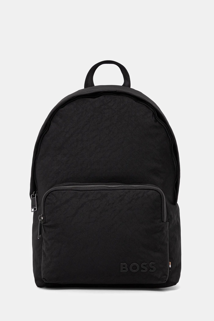 Ruksak BOSS Catch_O_Backpack jednofarebný čierna 50558162