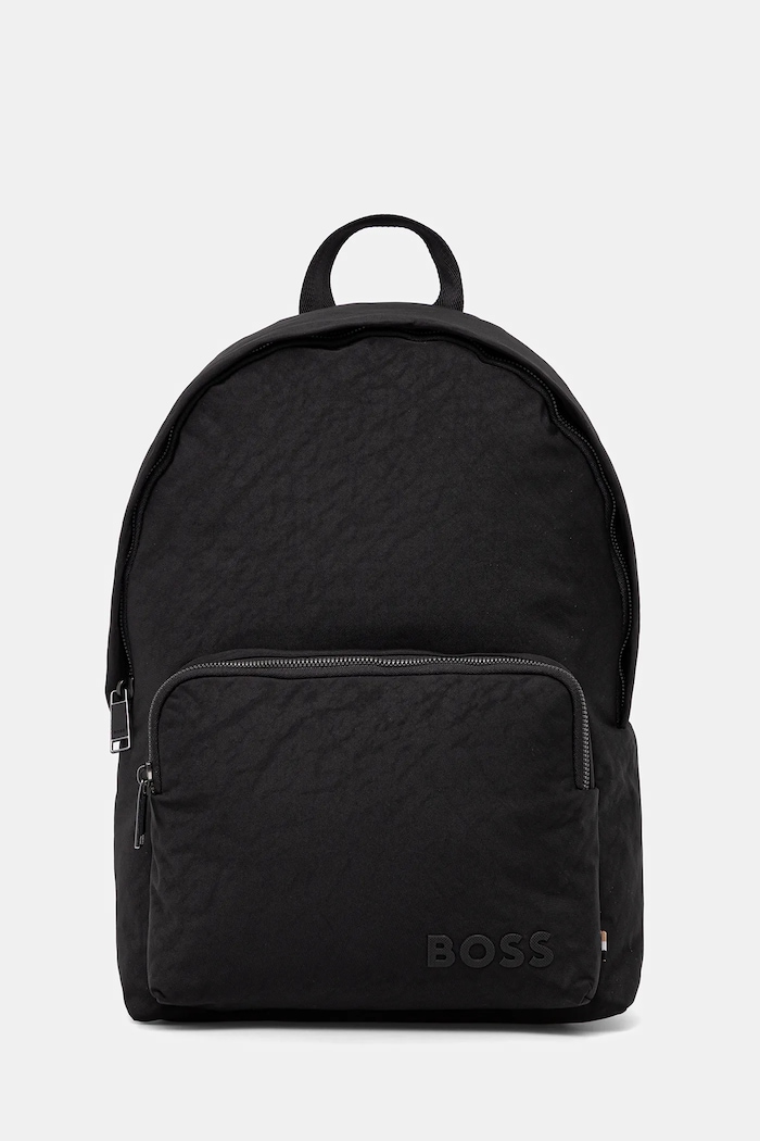 Ruksak BOSS Catch_O_Backpack jednofarebný čierna 50558162