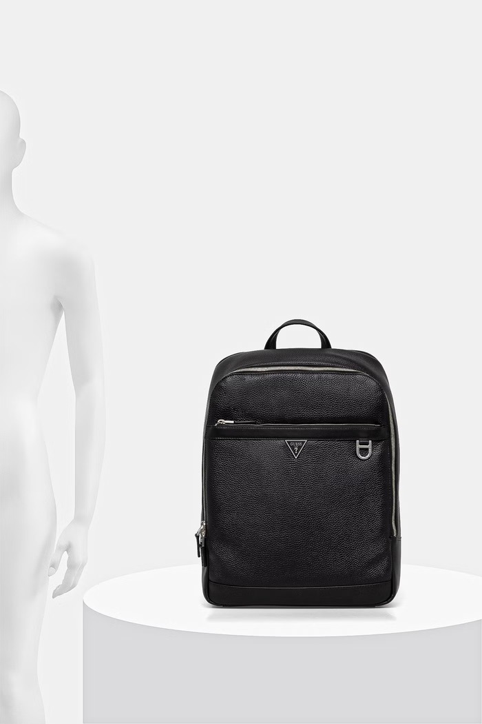 Kožený ruksak Guess MONACO HMMOGR.P6145
