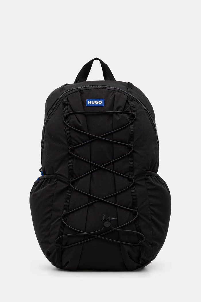 Ruksak Hugo Blue Vytal R_RopeBackpack jednofarebný čierna 50558413