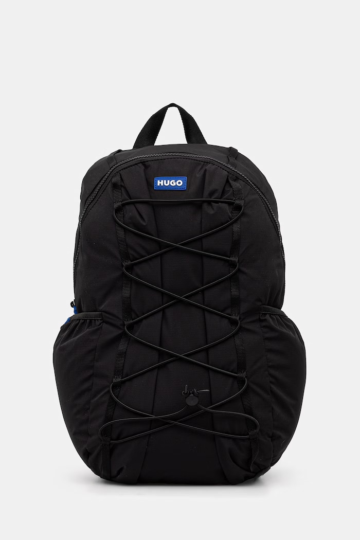 Ruksak Hugo Blue Vytal R_RopeBackpack jednofarebný čierna 50558413