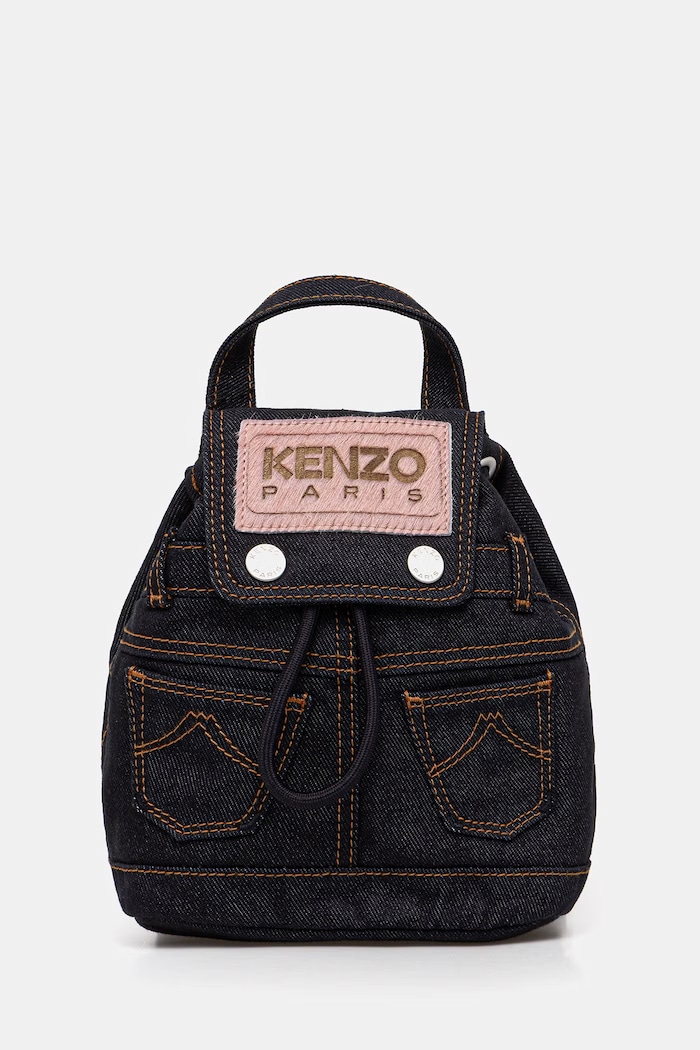 Kenzo hátizsák textil sötétkék FG58SA403F23