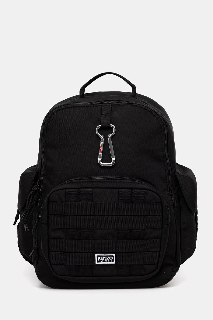Ruksak Kenzo jednofarebný čierna FG55SA203F20