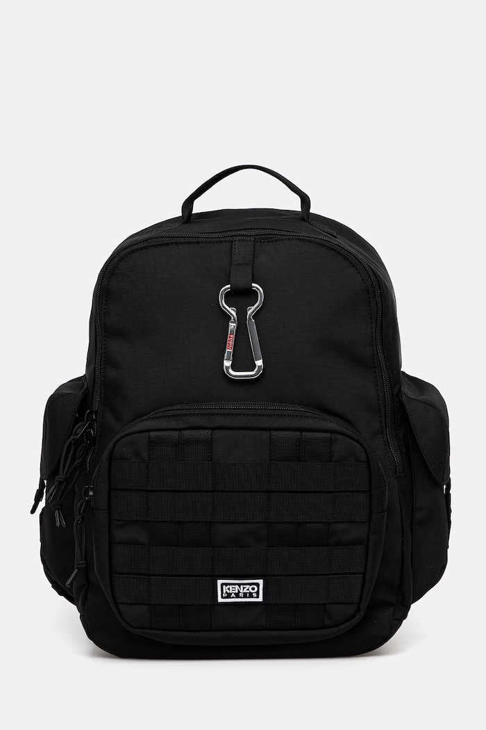 Ruksak Kenzo jednofarebný čierna FG55SA203F20