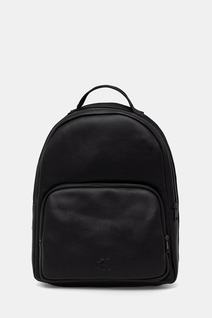 Ruksak Calvin Klein jednofarebný čierna LV04D3282G