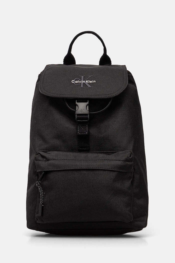 Σακίδιο πλάτης Calvin Klein υφασμάτινο μαύρο LV04D3320G