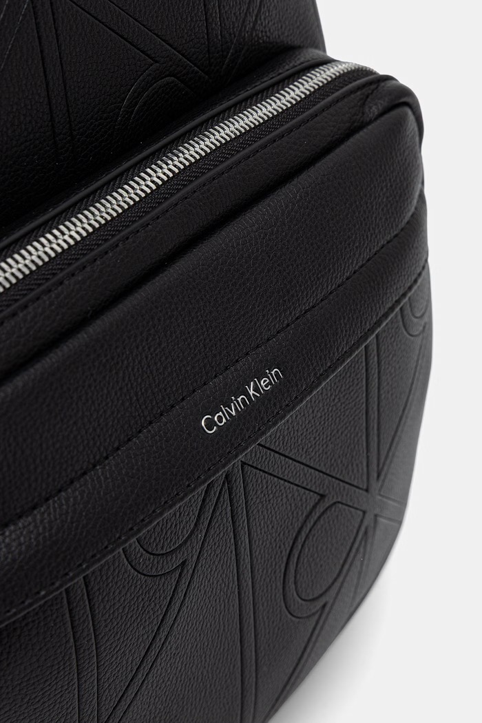 Calvin Klein mestský ruksak pánsky z imitácie kože čierna LV04D3398G