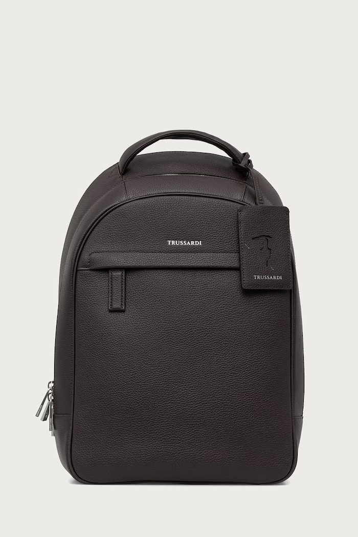 Trussardi Plecak męski skórzany brązowy Z698E006311N
