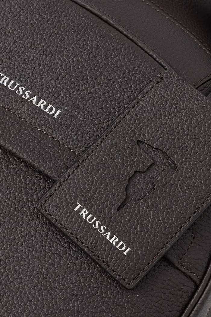 Plecak męski skórzany Trussardi Z698E006311N brązowy