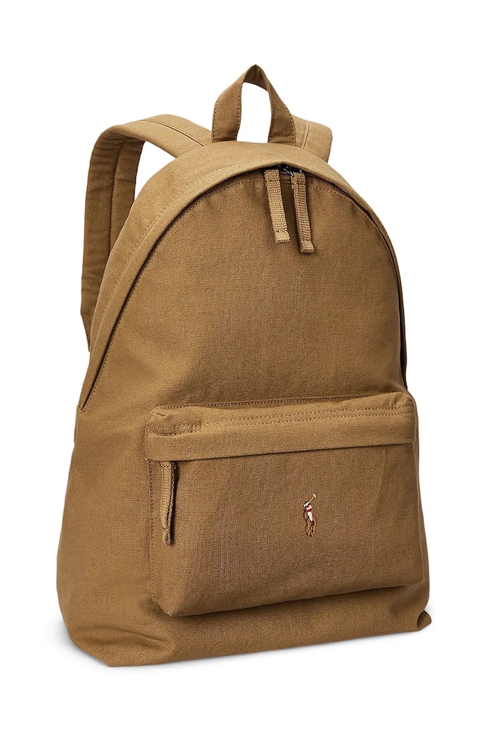 Polo Ralph Lauren rucsac de oraș pentru bărbați, din bumbac 405967603 maro SS26
