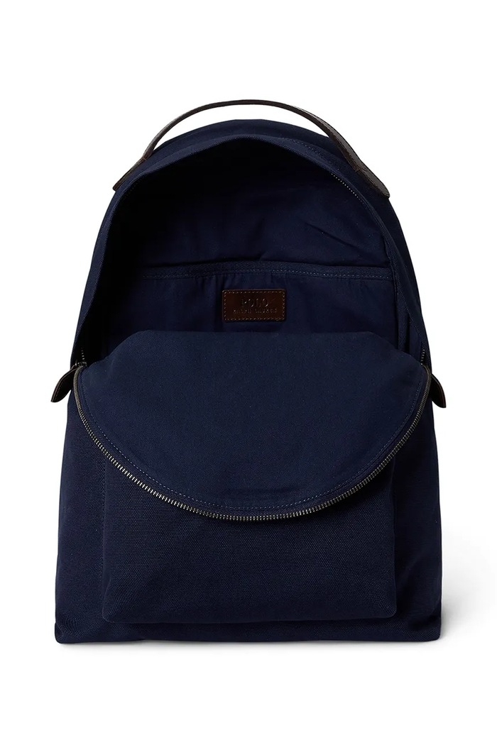 Polo Ralph Lauren Mestský ruksak pánsky bavlnený tmavomodrá 405P08097