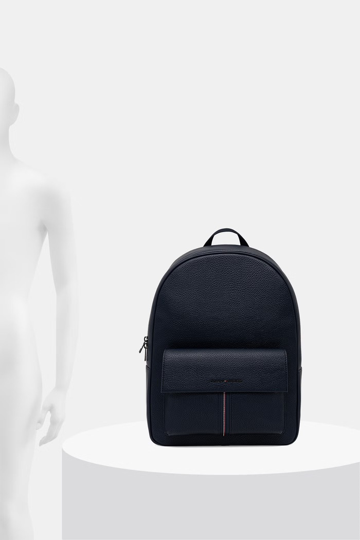 Tommy Hilfiger Σακίδιο ανδρικό από απομίμηση δέρματος AM0AM14165