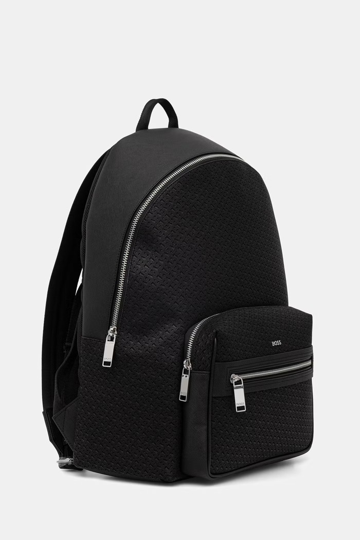BOSS mestský ruksak pánsky 50563715 čierna SS26