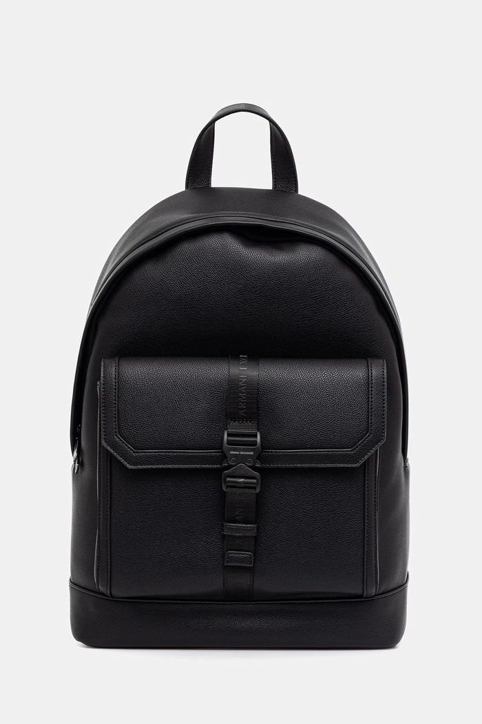 Armani Exchange рюкзак для мужчин из искусственной кожи чёрный XM002565.AF22537